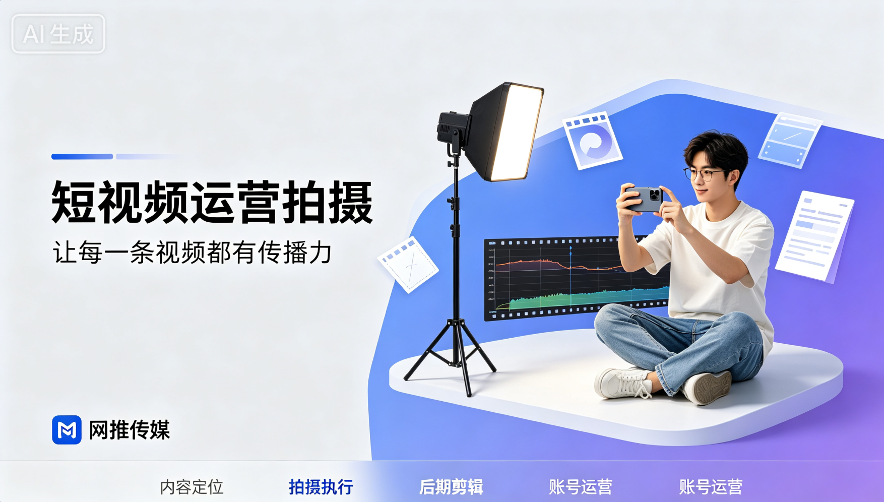 短视频运营策划示意图